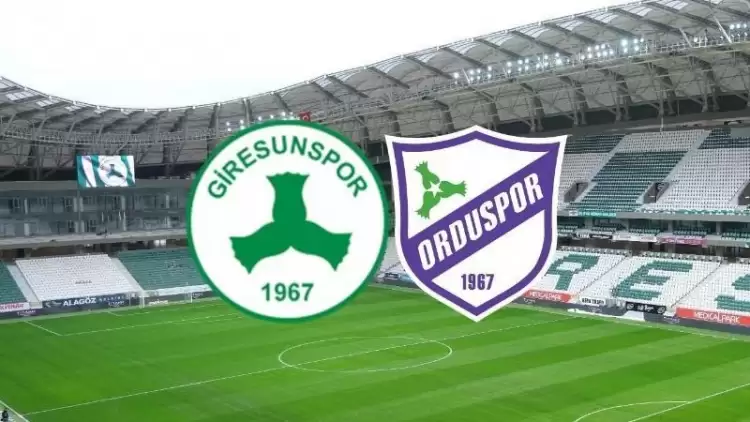 CANLI| Orduspor- Giresunspor maçını canlı izle (Maç linki)