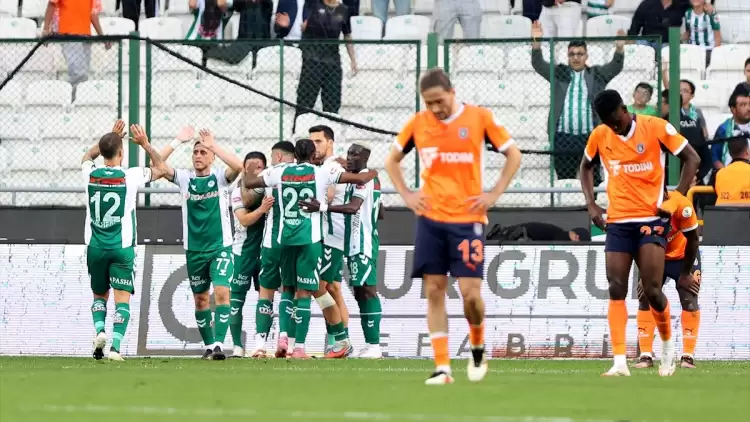 Konyaspor-Başakşehir: 2-1 (Maç sonucu-yazılı özet)