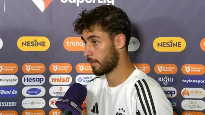 Kartal Kayra Yılmaz: ''Bugün sahada iyi mücadele eden bir Beşiktaş olacak. İnşallah 3 puanı alacağız."