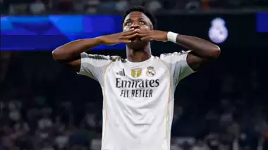 Real Madrid'i 3 puana Vinicius Junior taşıdı!