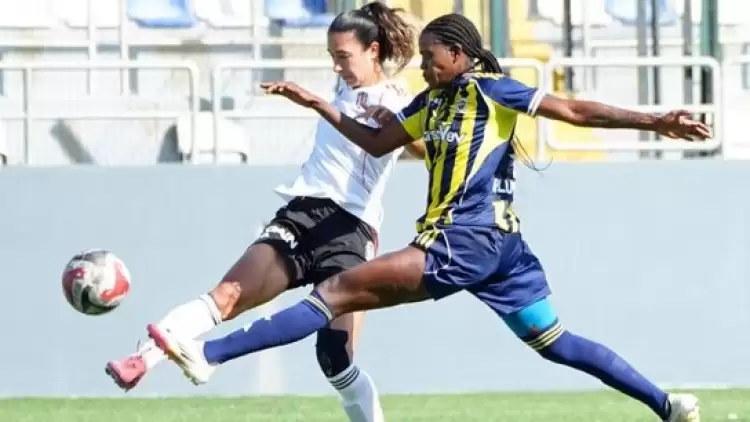 Kadınlar derbisinde kazanan Fenerbahçe! Beşiktaş...
