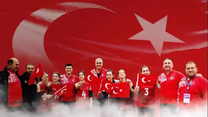 İsrail'i sahadan sildik: Şampiyon Kadın Goalball Milli Takımımız!