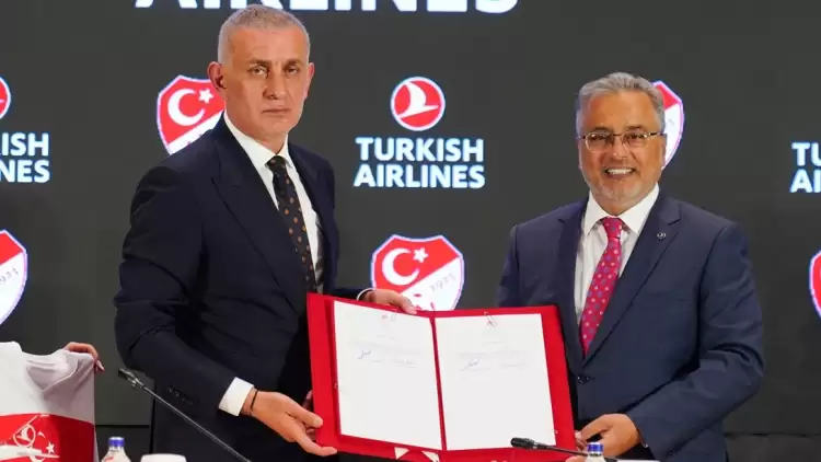 Türkiye Futbol Federasyonu, Türk Hava Yolları ile sponsorluk anlaşmasını yeniledi