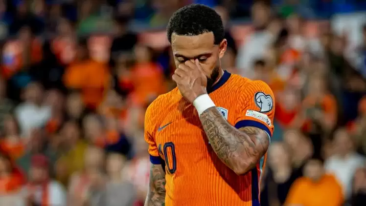 Milli Takıma çağrılan Memphis Depay'a şok!