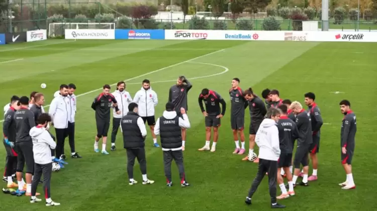 A Milli Futbol Takımı, Gürcistan maçının hazırlıklarına başladı