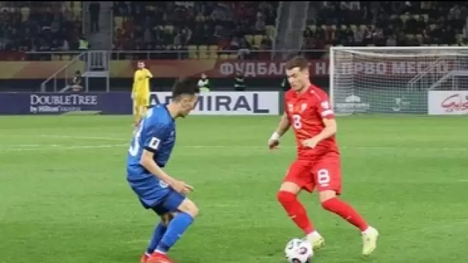 Enis Bardhi sahneye çıktı! Makedonya’ya 1 puanı getirdi