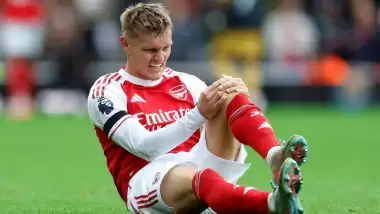 Arsenal'e Martin Odegaard'dan kötü haber!