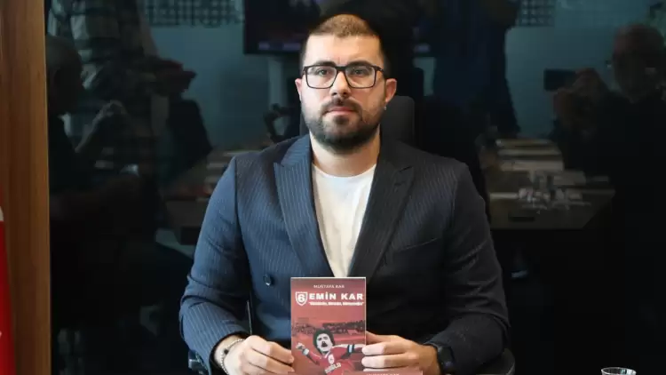 Samsunspor efsanesi Emin Kar'ın hayatı kitap oldu
