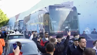 Trabzonspor taraftarı takımını Rize deplasmanına uğurladı