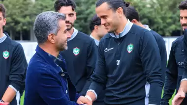 Amed Sportif Faaliyetler'in yeni başkanı, takımı ziyaret etti