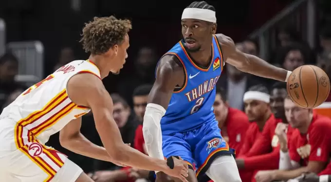NBA'de son şampiyon Oklahoma City Thunder 3'te 3 yaptı