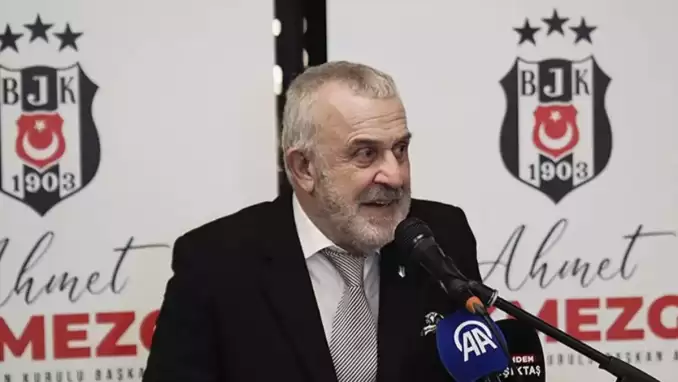 Beşiktaş Divan Kurulu Başkanı Ahmet Ürkmezgil, camiaya müjde verdi