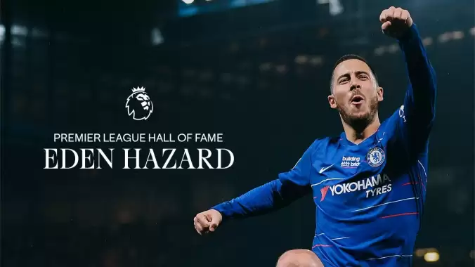 Premier Lig'den Eden Hazard'a büyük onur!