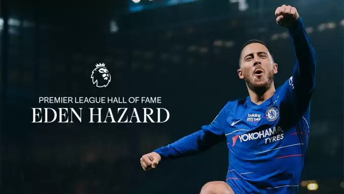 Premier Lig'den Eden Hazard'a büyük onur!