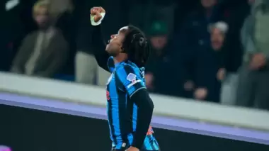 Adı Galatasaray'la anılan Lookman sahneye çıktı, Milan'dan 1 puanı kopardı