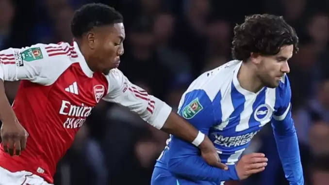 Arsenal, Ferdi'li Brighton'ı geçti!