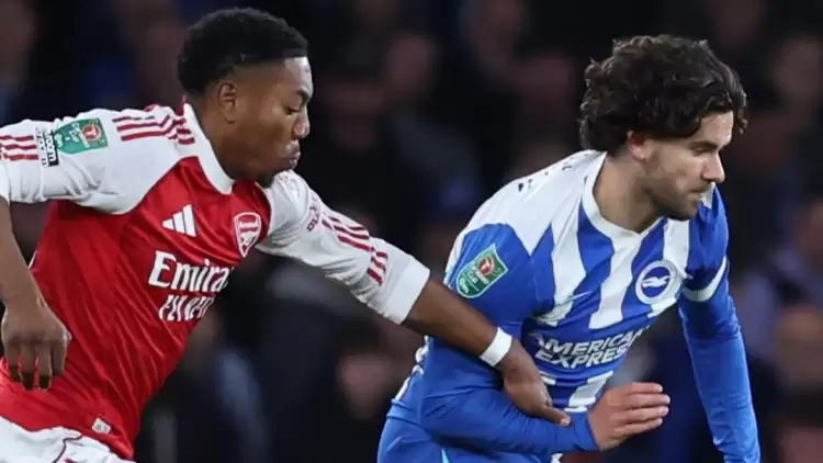 Arsenal, Ferdi'li Brighton'ı geçti!