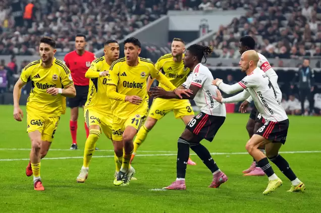 Beşiktaş, bir Fenerbahçe maçında yine kırmızı kart gördü