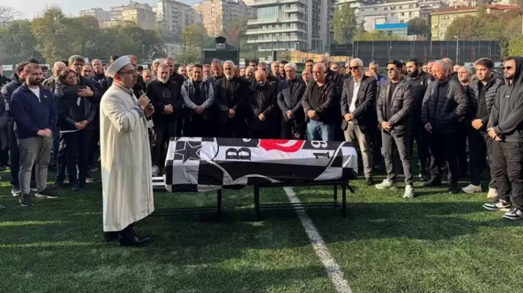 Vefat eden Beşiktaş'ın altyapı teknik sorumlusu Hikmet Çapanoğlu için tören düzenlendi