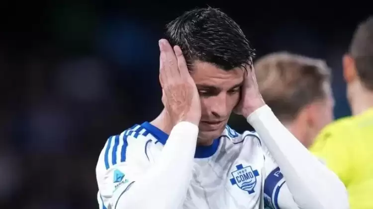 Galatasaray'dan gitmek için direnmişti! Morata hala gol sevinci yaşayamadı