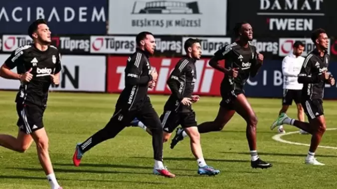Beşiktaş'tan sakatlık açıklaması: 5 futbolcu antrenmana katılmadı!