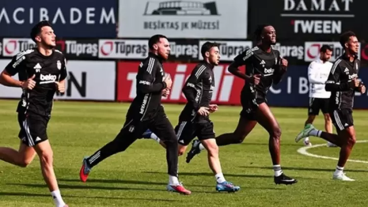 Beşiktaş'tan sakatlık açıklaması: 5 futbolcu antrenmana katılmadı!