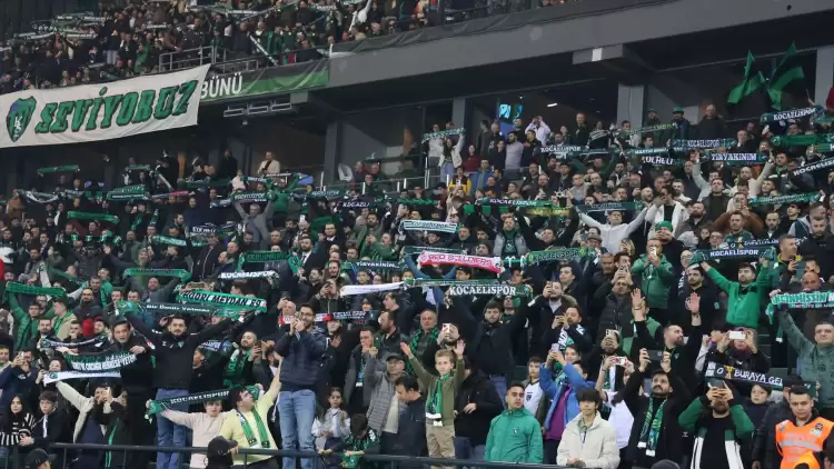 Hodri Meydan! Kocaelisporlu taraftarlar Galatasaray'a karşı rekor deneyecek