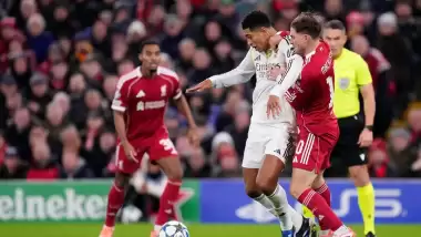 Arda Güler, Anfield'da üzgün!