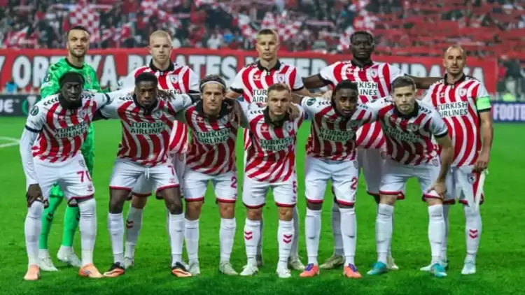 Hamrun maçı öncesi Samsunspor'da 7 eksik