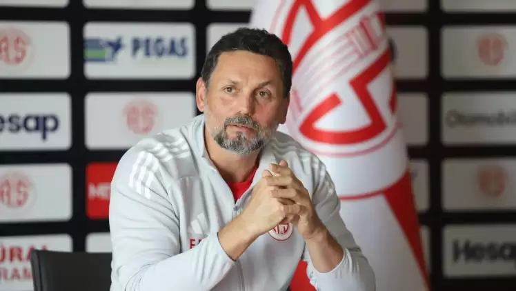 Antalyaspor Teknik Direktörü Erol Bulut: "Beşiktaş'ta Sergen Yalçın cezalı olabilir ama..."