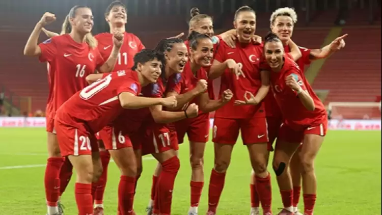 A Milli Kadın Futbol Takımı'nın maç programı belli oldu