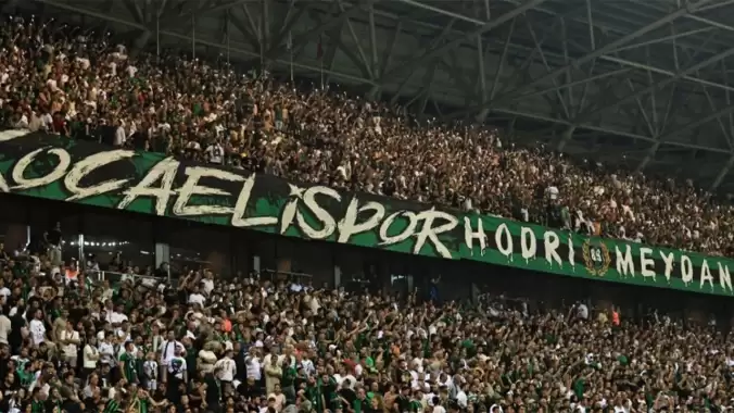 Galatasaray maçı öncesi flaş ceza! Kocaelispor taraftarından TFF'ye isyan