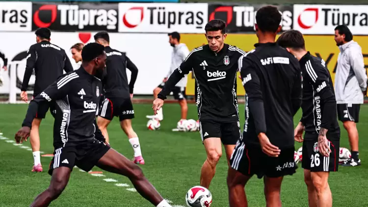 Beşiktaş'ta Antalyaspor maçının hazırlıkları tamamlandı