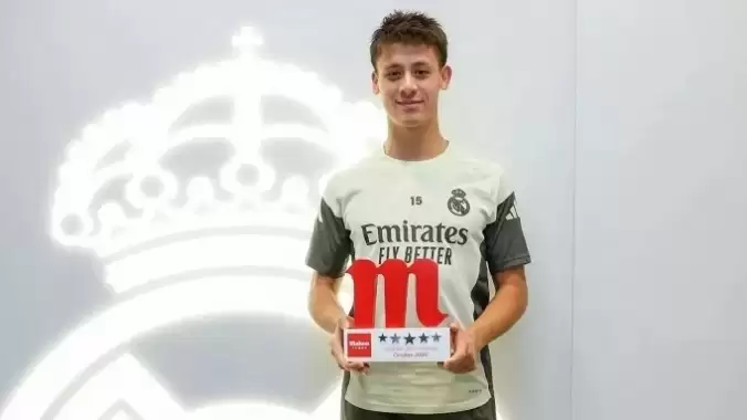 Arda Güler'e Real Madrid'den büyük onur