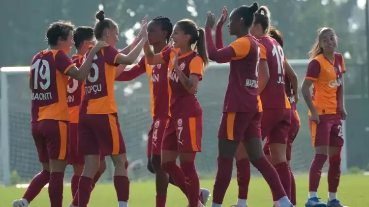 (ÖZET) Kadınlar derbisinde Galatasaray, Beşiktaş'a gol oldu yağdı