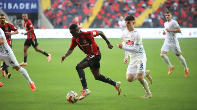 Gaziantep'te goller karşılıklı!