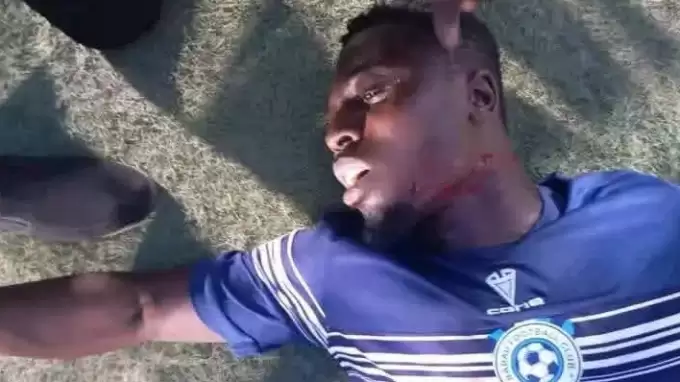 Maçta korkunç saldırı! Yedikleri gole sinirlenen taraftarlar saha girip... 