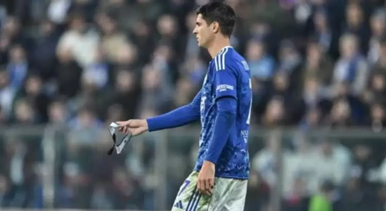 Alvaro Morata çılgına döndü! Kendini oyundan çıkarttırdı