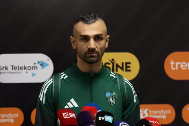 Serdar Dursun: "Kocaelispor ve taraftarı karşısında oynamak kolay değil"
