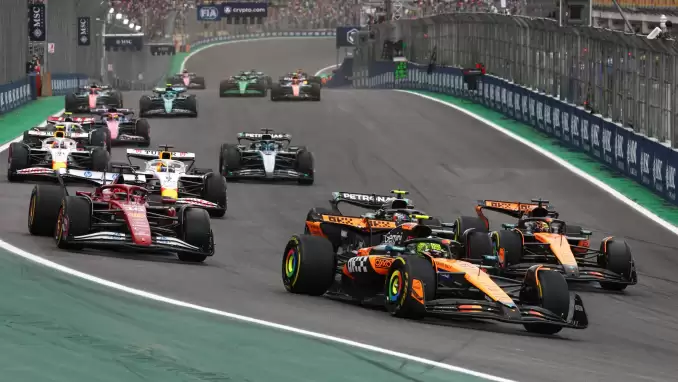 Brezilya GP'de zafer McLaren'in! Max Verstappen şapkadan tavşan çıkardı