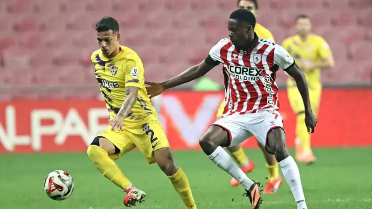 Samsunspor'un bileği bükülmüyor! Eyüpspor'u tek golle geçti