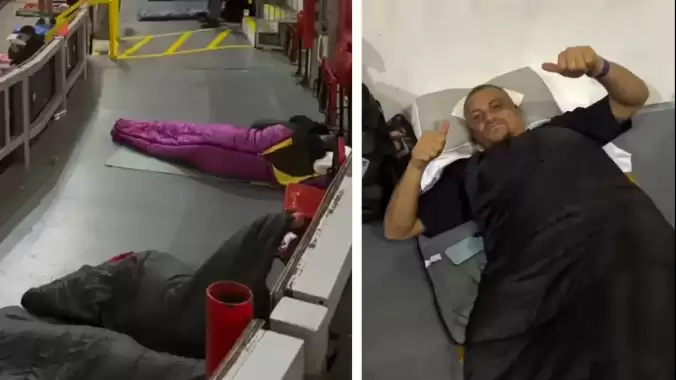 Dünya devinden örnek davranış! Stadyumu evsizlere açtılar