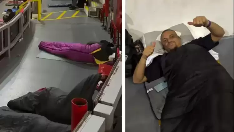 Dünya devinden örnek davranış! Stadyumu evsizlere açtılar