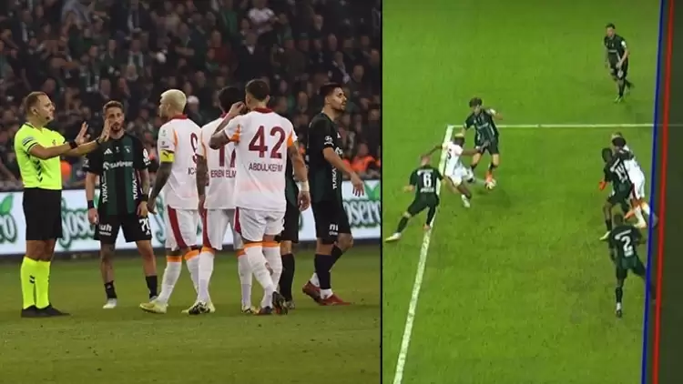 VAR kayıtları açıklandı! Kocaelispor - Galatasaray maçında iptal edilen gol...