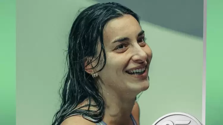 Gizem Güvenç'ten gümüş madalya