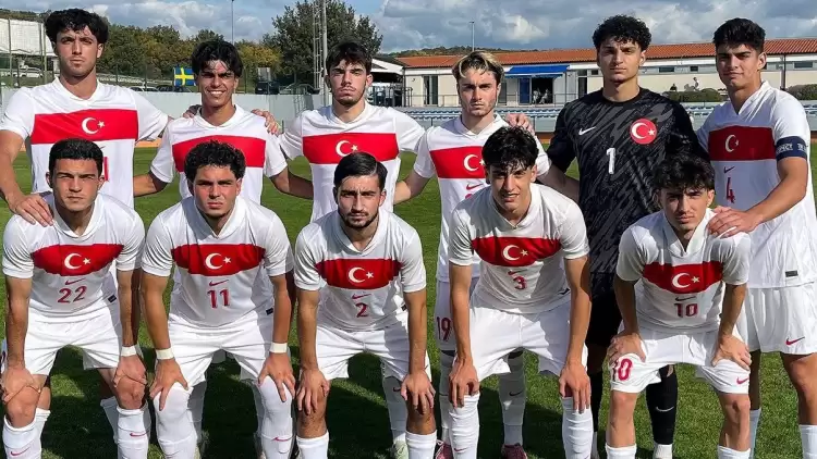 U19 Milli Futbol Takımı, Lihtenştayn'ı farklı mağlup etti