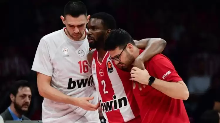 Olympiakos'ta Keenan Evans şoku! Sakatlıktan döndüğü gece sezonu kapattı