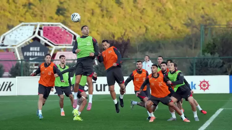 A Milli Futbol Takımı, Bulgaristan maçı hazırlıklarını sürdürdü