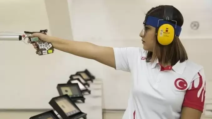 Milli atıcı Şevval İlayda Tarhan, 8. oldu!