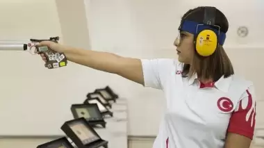 Milli atıcı Şevval İlayda Tarhan, 8. oldu!